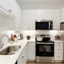 Spacious kitchens with thoughtful details
